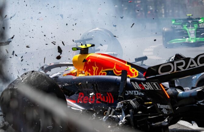 Red Bull a dezvăluit suma uriaşă necesară pentru reparaţiile maşinii lui Sergio Perez: „A fost o situaţie critică”