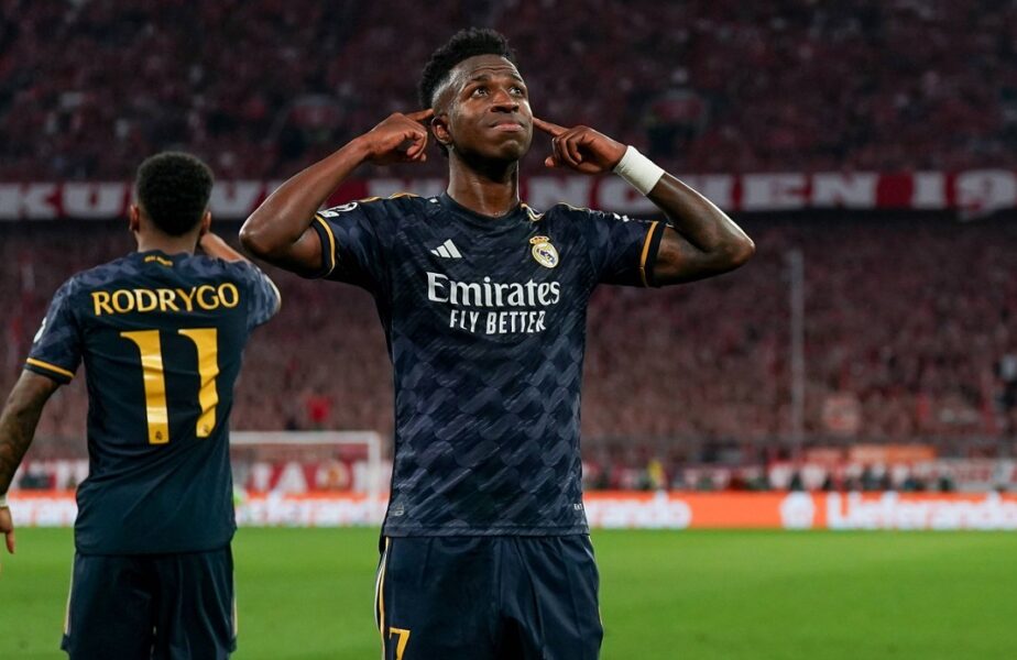 „Să avem o seară magică acasă!” Reacţia lui Vinicius, după ce a fost „eroul” lui Real Madrid în duelul cu Bayern
