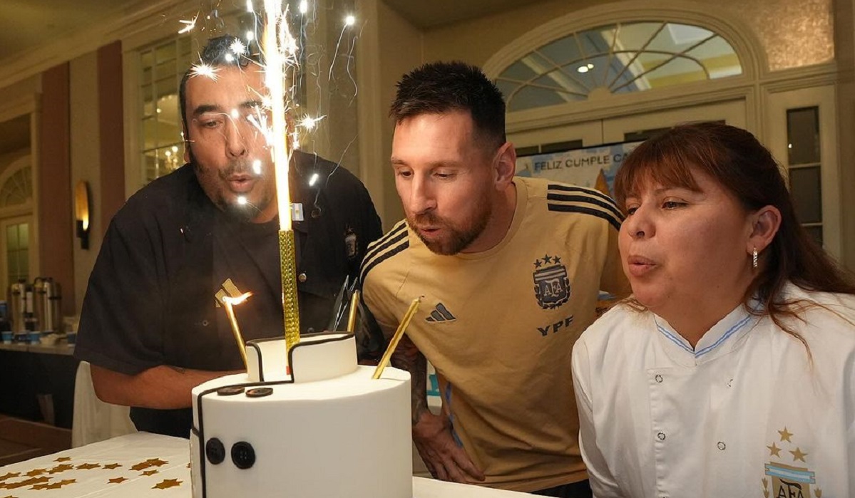 Cum şi-a sărbătorit Lionel Messi ziua de naştere