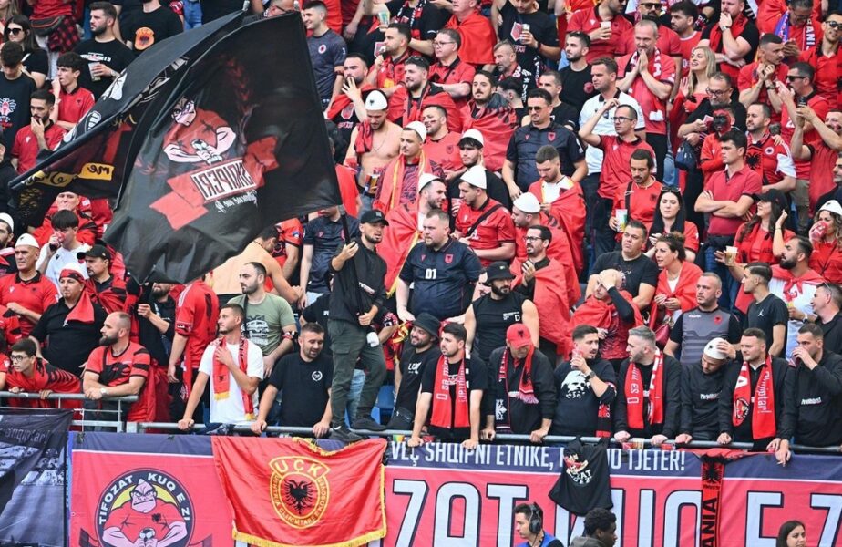 Albania e „campioana” amenzilor la EURO 2024! A venit nota de plată din partea UEFA, după incidentele provocate de fani