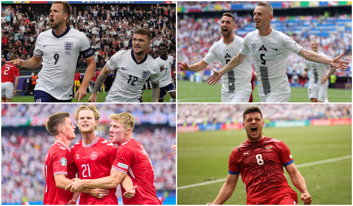 Anglia – Slovenia și Danemarca – Serbia se joacă ACUM! Luptă strânsă pentru calificarea în „optimile” EURO 2024