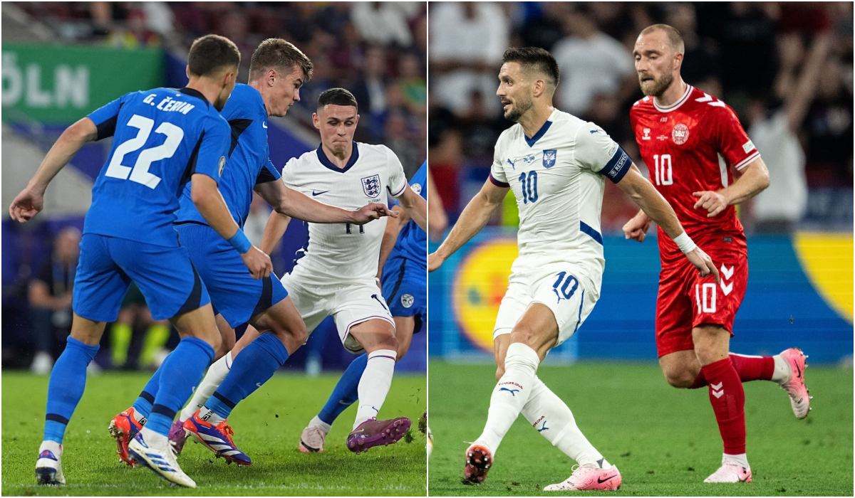 Anglia - Slovenia 0-0, Danemarca - Serbia 0-0!