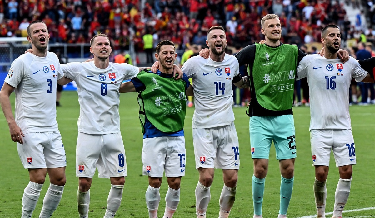 Jucătorii Slovaciei, cu picioarele pe pământ înainte de meciul cu Ucraina de la EURO! Cum au reacționat după victoria României