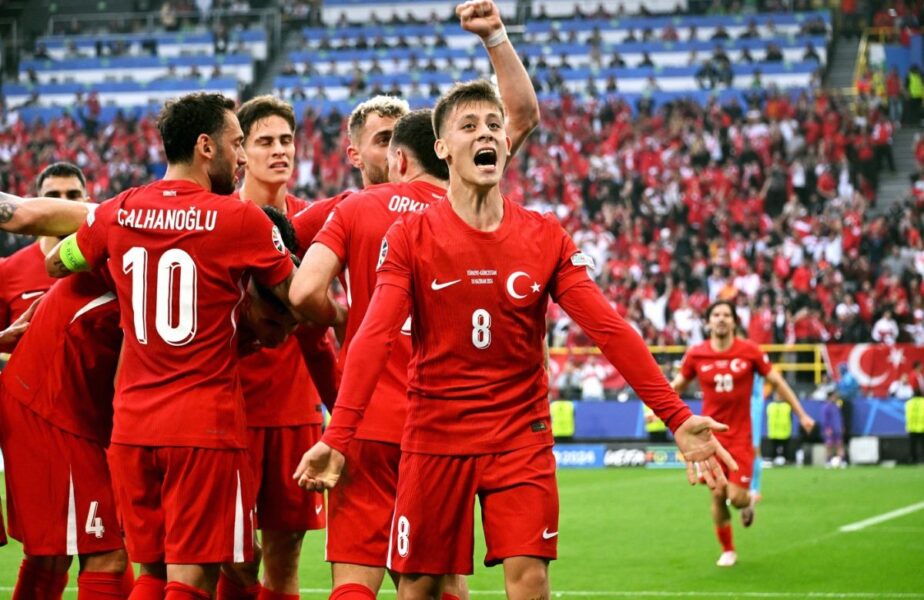 Arda Guler a reuşit un eurogol în Turcia – Georgia! Jucătorul lui Real Madrid i-a readus pe turci în avantaj cu o torpilă