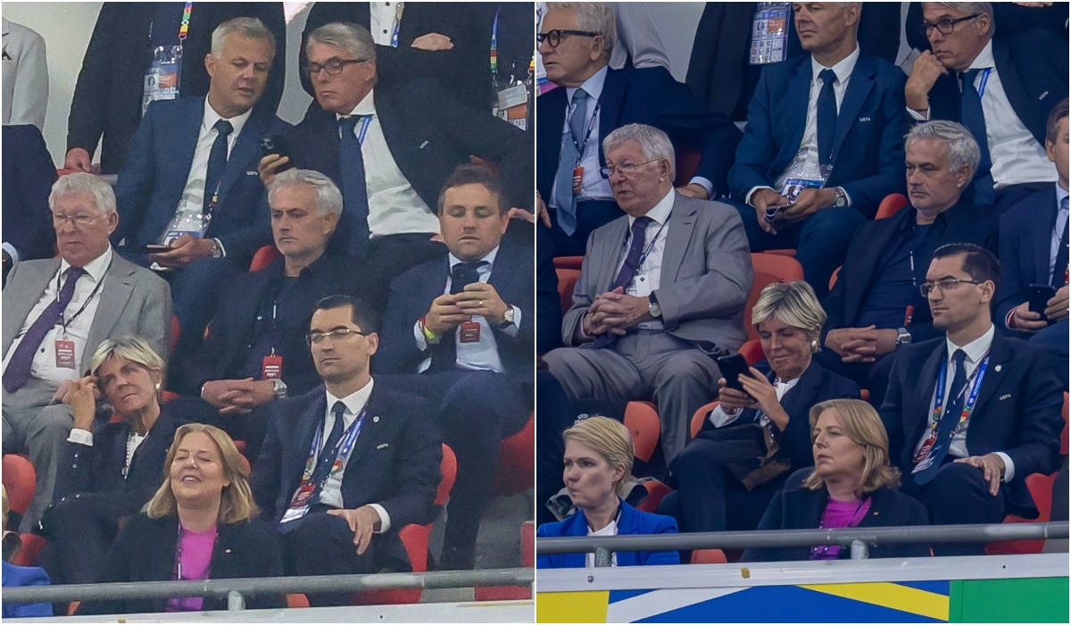 Răzvan Burleanu a văzut meciul de deschidere de la EURO 2024 de lângă Sir Alex Ferguson şi Jose Mourinho