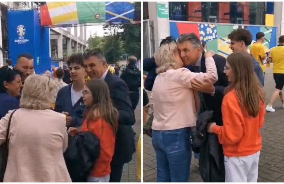 Ionuţ Lupescu, asaltat de fani înainte de Belgia – România! Imagini fabuloase cu fostul internaţional român