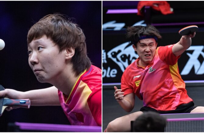 Sun Yingsha – Wang Manyu (13:30) şi Wang Chuqin – Fan Zhendong (14:30), finalele WTT Champions Chongqing, în direct în AntenaPLAY
