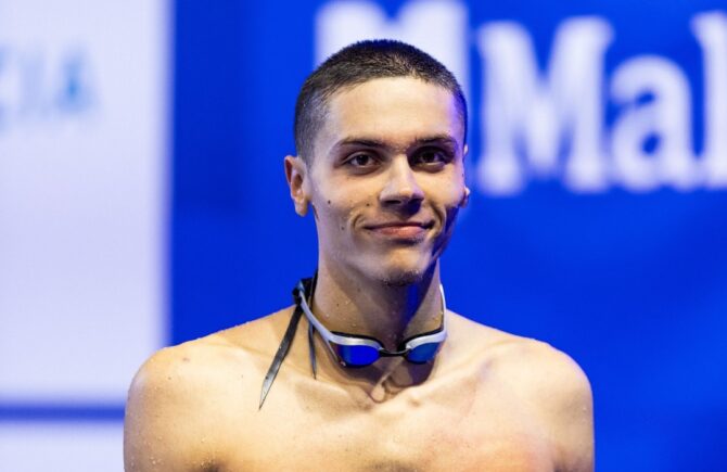 David Popovici luptă pentru medalia de aur la 200m liber, în direct pe Antena 3 CNN şi în AntenaPLAY (19:36)