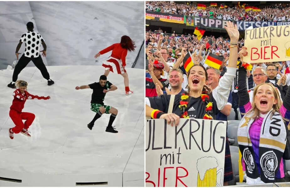 Ceremonia de deschidere a EURO 2024 a fost impresionantă! Fanii germani, spectacol total în tribune