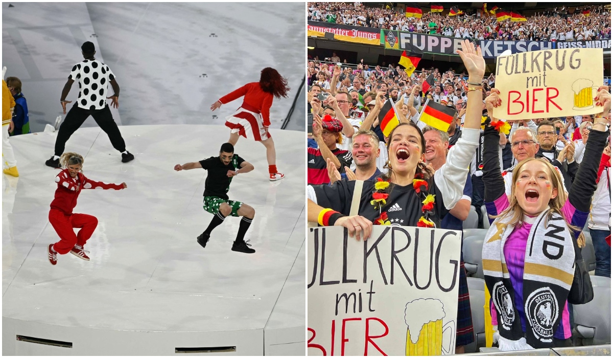 Ceremonia de deschidere a EURO 2024 a fost impresionantă! Fanii germani, spectacol total în tribune