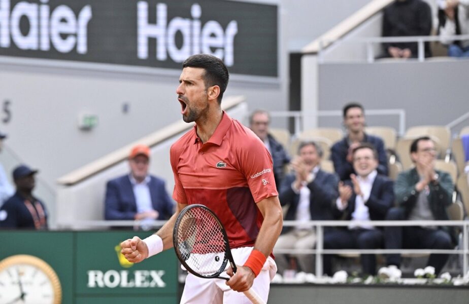 Novak Djokovic, calificare fabuloasă în sferturile de la Roland Garros! Meci maraton câştigat de liderul ATP