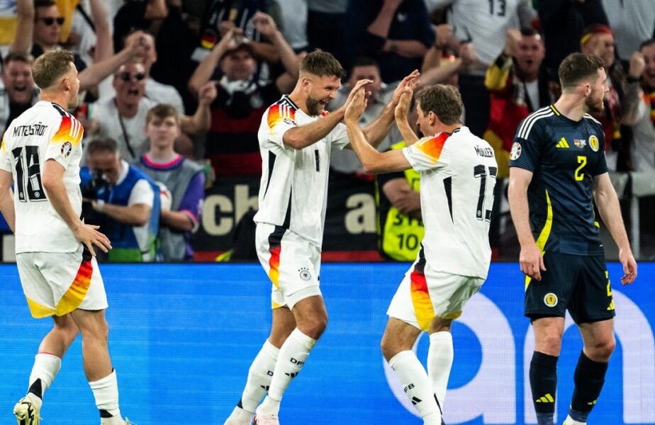Germania – Scoţia 5-1! Start spectaculos la EURO 2024. Naţionala lui Nagelsmann s-a distrat în primul meci. „Ploaie” de goluri!