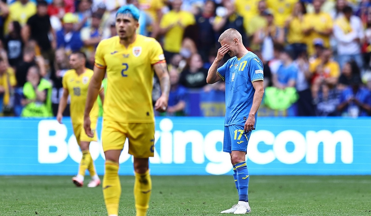 „Ne este ruşine! Oleksandr Zinchenko, devastat după înfrângerea în faţa României la EURO 2024: „Nu ştiu ce să vă spun