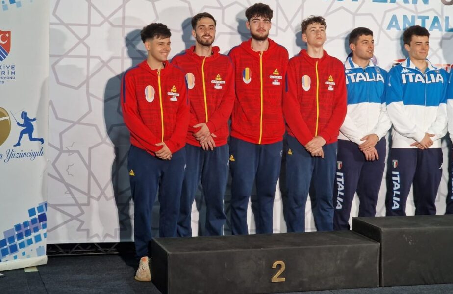 România, medalie de argint la echipe la Campionatul European U23! O nouă performanţă uriaşă pentru sportul românesc
