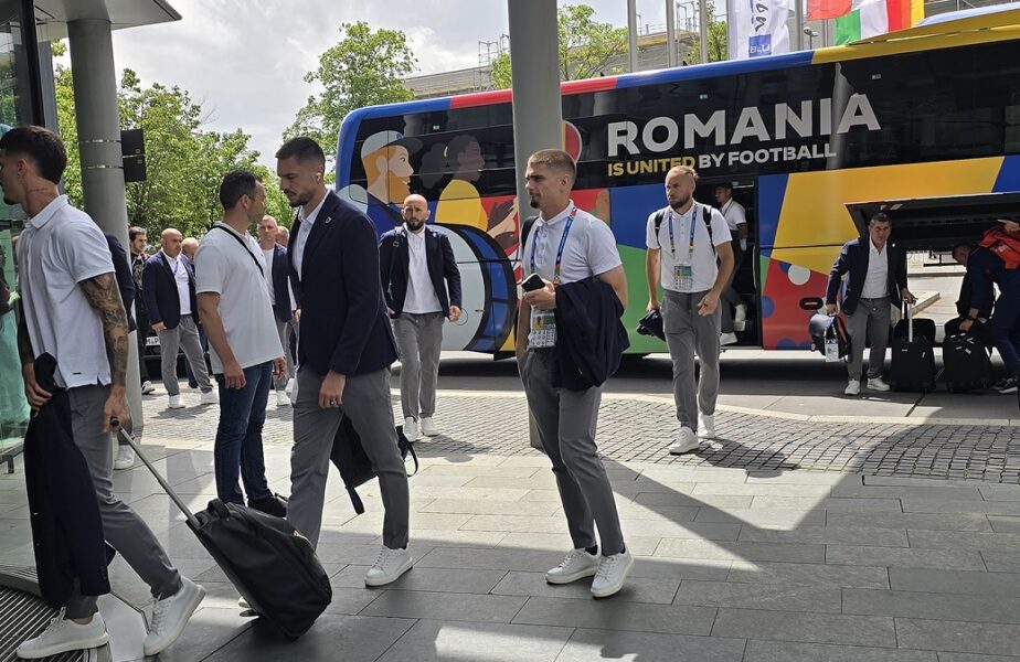 România – Belgia, la EURO 2024 | „Tricolorii” au ajuns la Koln! Susţinere uriaşă pentru jucătorii lui Edi Iordănescu