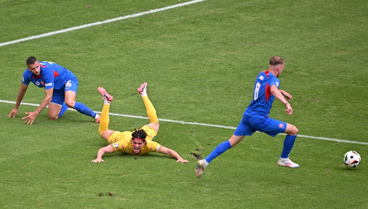 Adrian Porumboiu nu are niciun dubiu, după penalty-ul primit de România în meciul cu Slovacia! Verdictul oferit