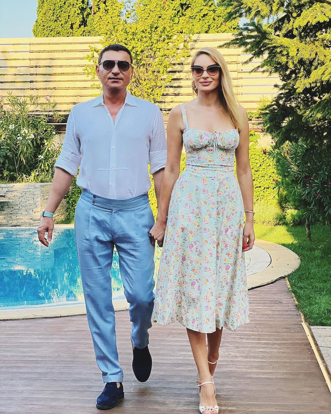 Cristi Borcea şi Valentina Pelinel, în vacanţă / Instagram