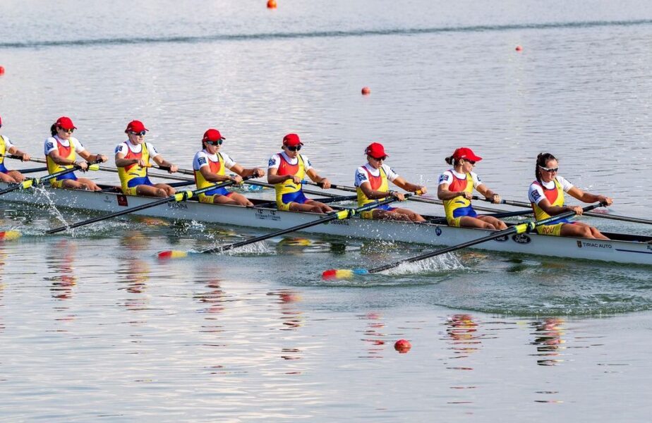 Echipajul feminin de 8+1 s-a calificat în finală după ce a dominat cursa de la un capăt la altul!