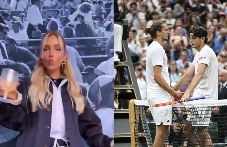 Iubita lui Taylor Fritz, reacție șocantă la adresa lui Alexander Zverev! Postare uluitoare, după meciul de la Wimbledon