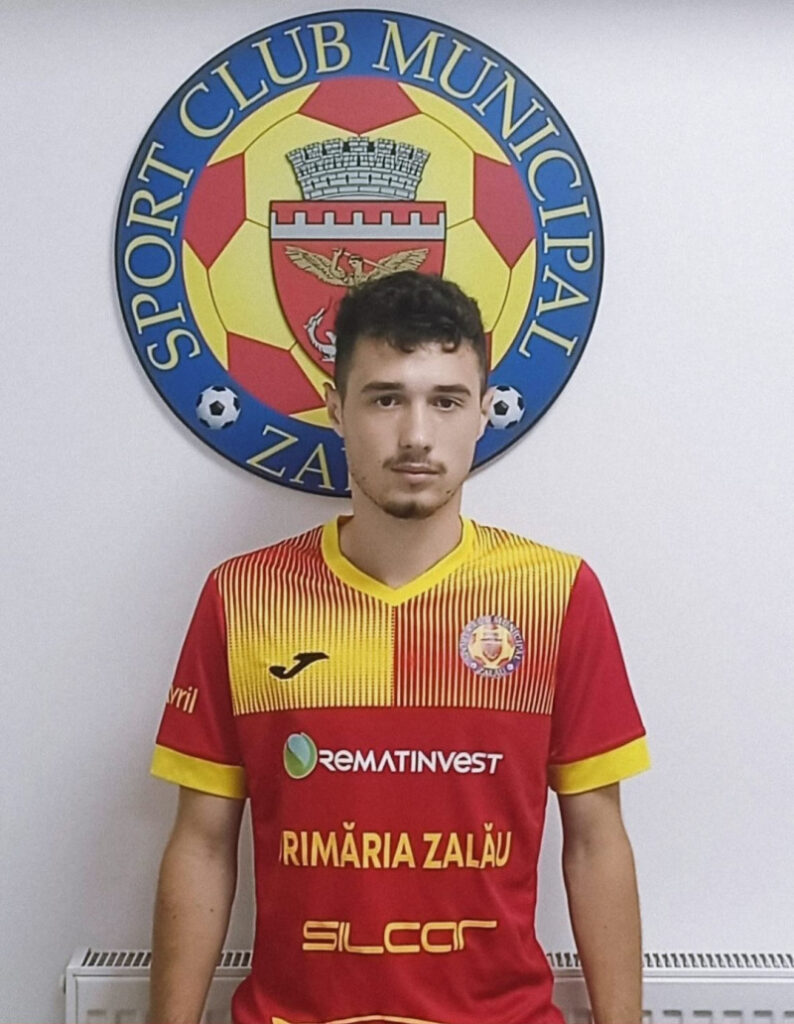 Adrian Niţă, în tricoul lui SCM Zalău / Instagram