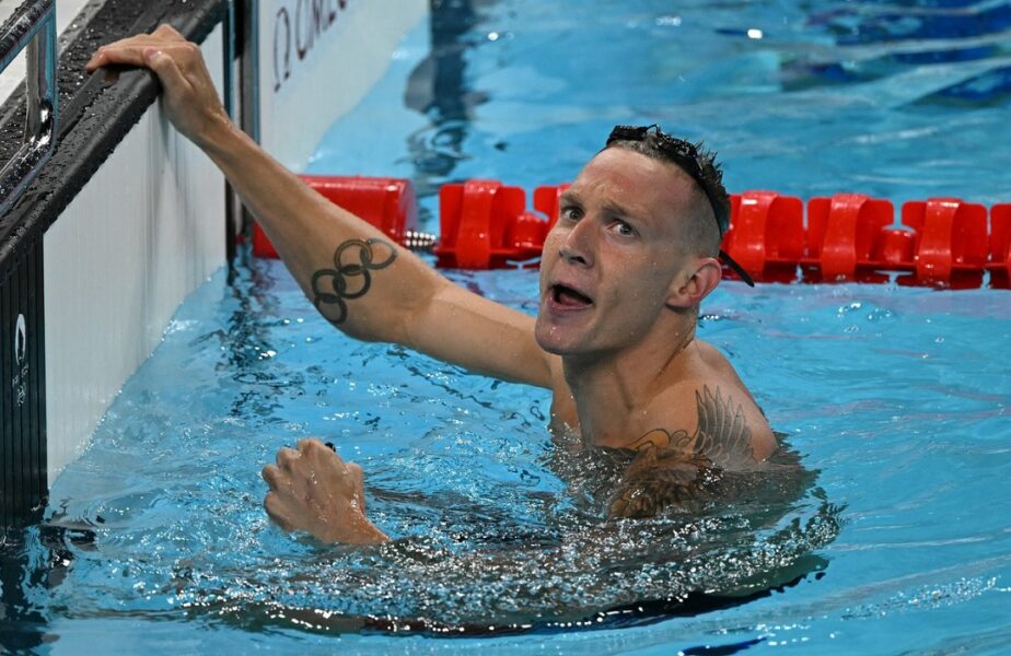 Caeleb Dressel a cucerit al 8-lea aur olimpic al carierei! Primele medalii câştigate la înot, la Jocurile Olimpice 2024