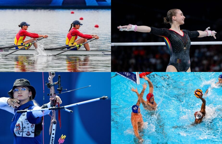 Team România la Jocurile Olimpice 2024 – ziua 6 | Două medalii la canotaj! Emoţii la gimnastică