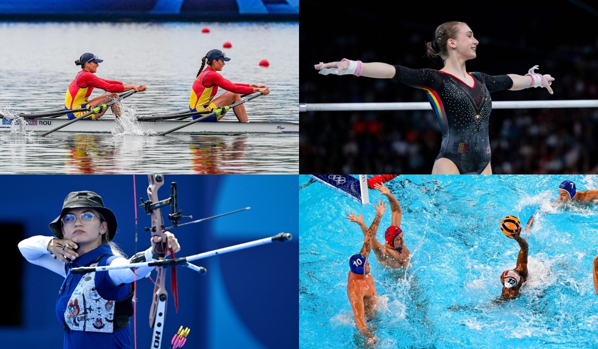 Team România la Jocurile Olimpice 2024 - ziua 6. Emoţii uriaşe în finalele la canotaj şi gimnastică de la Paris