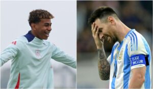 Lionel Messi, fotografie de colecţie cu Lamine Yamal! Puştiul-minune al Spaniei nu avea nici măcar un an