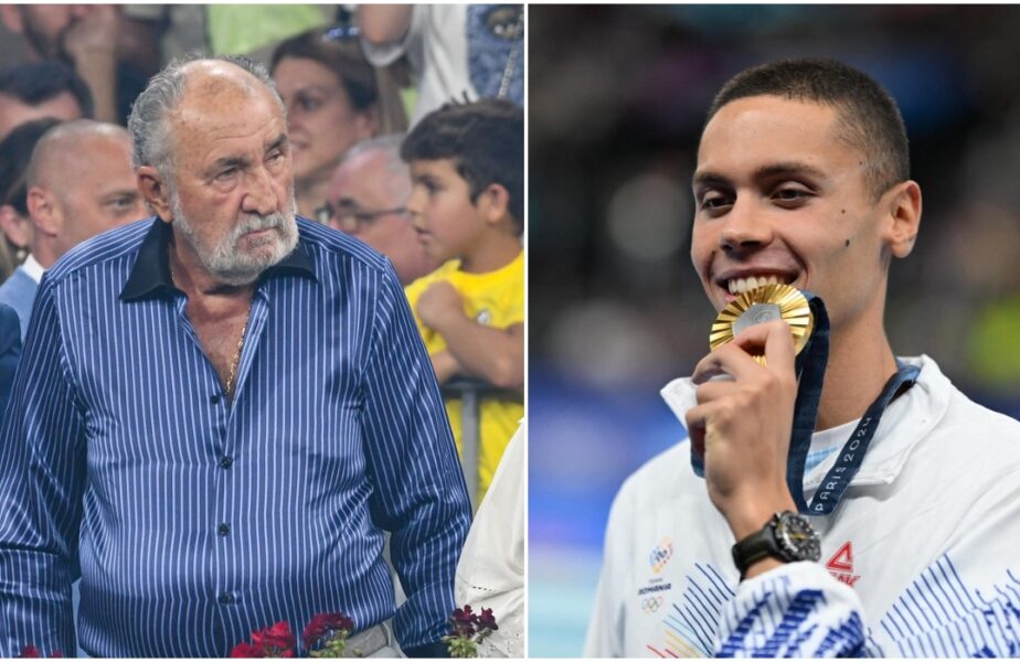 „Şi-a făcut datoria!” Ion Ţiriac s-a înclinat în faţa lui David Popovici, după medalia de aur de la Jocurile Olimpice