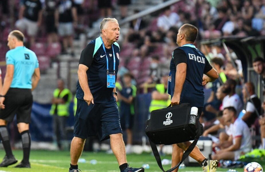 Dan Petrescu a dezvăluit ce jucător i-a ignorat indicaţiile în Rapid – CFR Cluj 2-2: „Le-am spus de la şedinţă”
