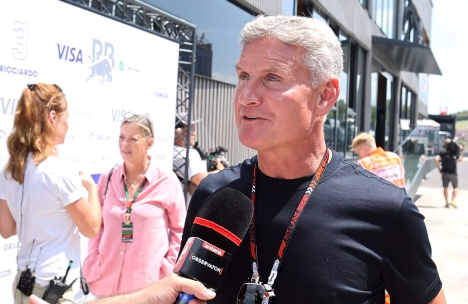David Coulthard îşi doreşte să vadă piloţi români în Formula 1: „De ce nu? Acest entuziasm încurajează fetele şi băieţii”