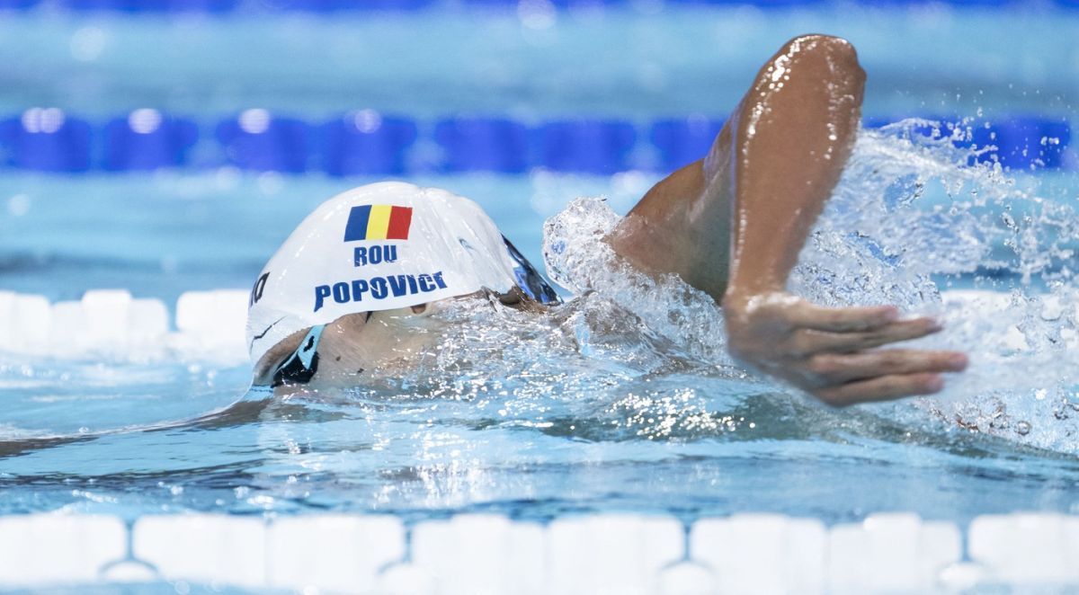 Cum l-a numit presa maghiară pe David Popovici, după cursa fantastică a înotătorului român din seriile de la 200 metri liber!