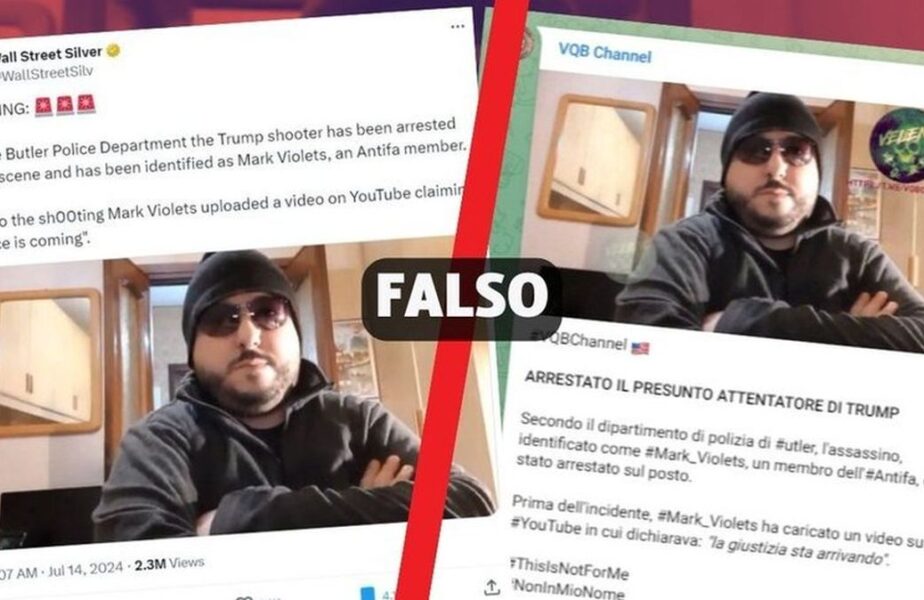 Decizia radicală a unui jurnalist sportiv italian, după ce a fost identificat fals pe social media ca fiind atacatorul lui Trump!