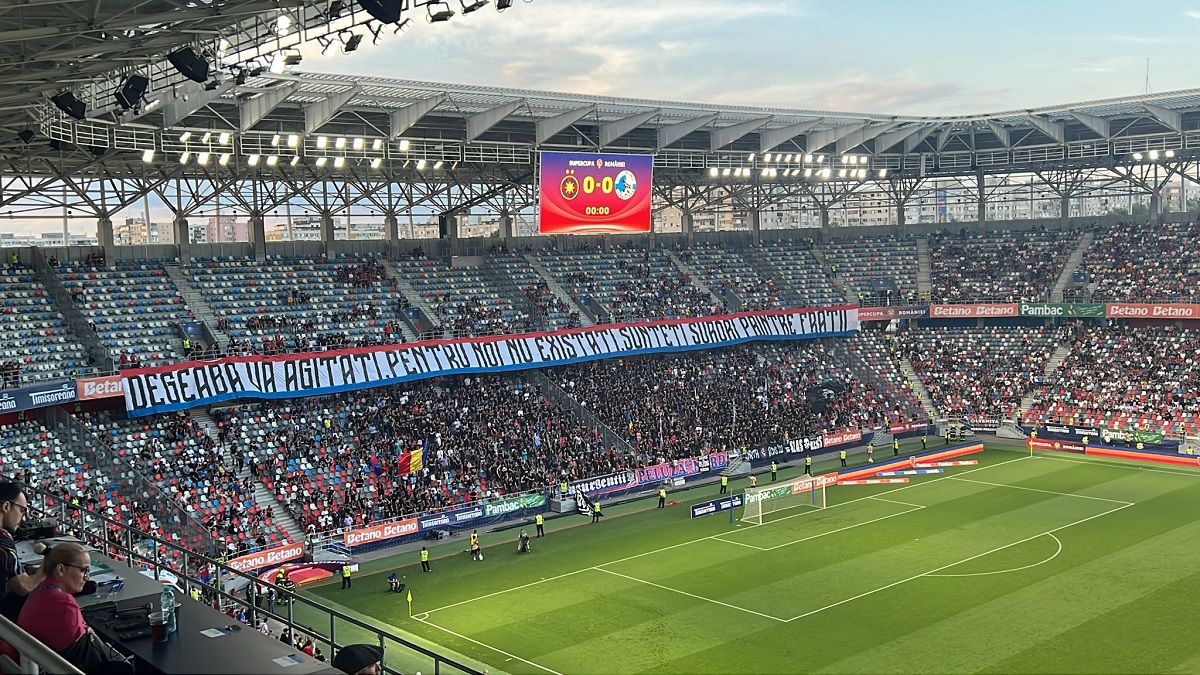 FCSB – Corvinul 0-0. Start în Supercupa României. Ştefănescu debutează oficial la campioana României