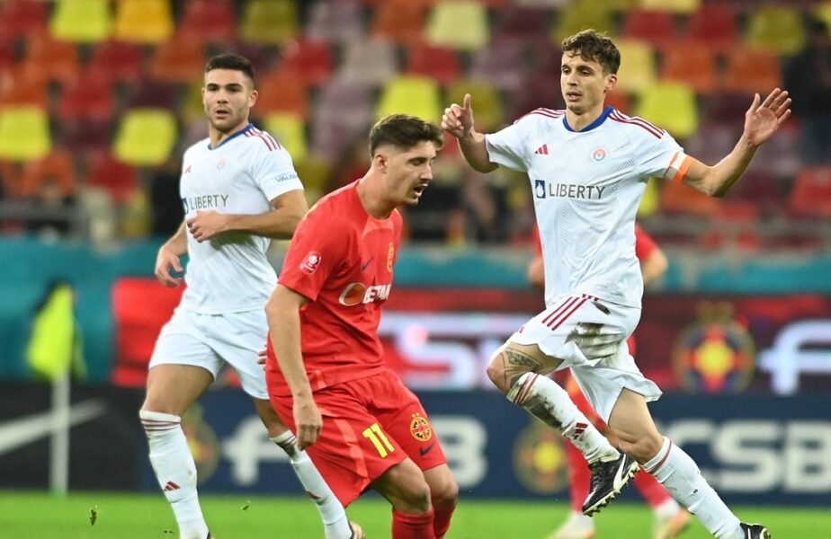 FCSB – Oţelul 0-2. Roş-albaştrii au suferit prima înfrângere a sezonului! Gălăţenii au trecut pe primul loc în Liga 1