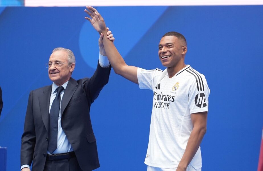 „Îmi merge direct la inimă” Kylian Mbappe, uimit de Florentino Perez, după transferul la Real Madrid: „E cel mai bun din lume”