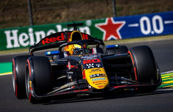 Paul Aron va pleca din pole-position în cursa de Formula 2 din Belgia, live în AntenaPLAY