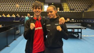 Robert Istrate şi Andreea Băiaşu, bronz la dublu mixt la Campionatele Europene U15 de tenis de masă