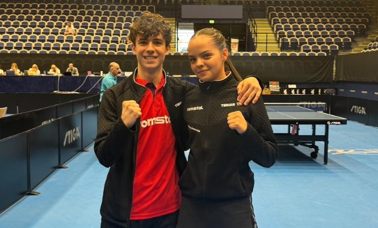 Robert Istrate şi Andreea Băiaşu, bronz la dublu mixt la Campionatele Europene U15 de tenis de masă