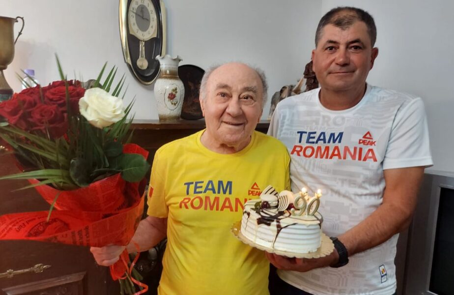 Cel mai în vârstă campion olimpic al României, Leon Rotman, a împlinit 90 de ani! Mesajul Comitetului Olimpic şi Sportiv Român