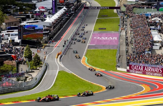 Cursa din Marele Premiu al Belgiei e ACUM pe Antena 1 şi în AntenaPLAY. Hamilton e lider, Leclerc e pe 2