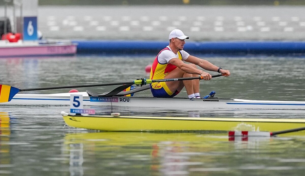 Mihai Chiruţă s-a calificat în semifinale în proba de simplu vâsle de la Jocurile Olimpice de la Paris!