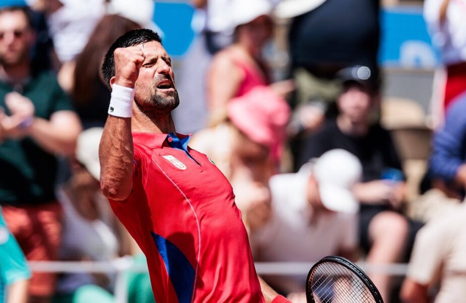 Novak Djokovic s-a calificat în sferturile de la finală la Jocurile Olimpice 2024