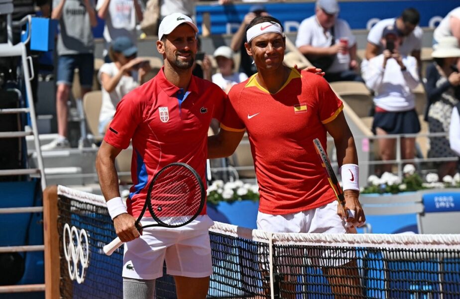 Novak Djokovic l-a învins clar pe Rafael Nadal, la Jocurile Olimpice! Meci istoric la Paris, între cei doi mari rivali