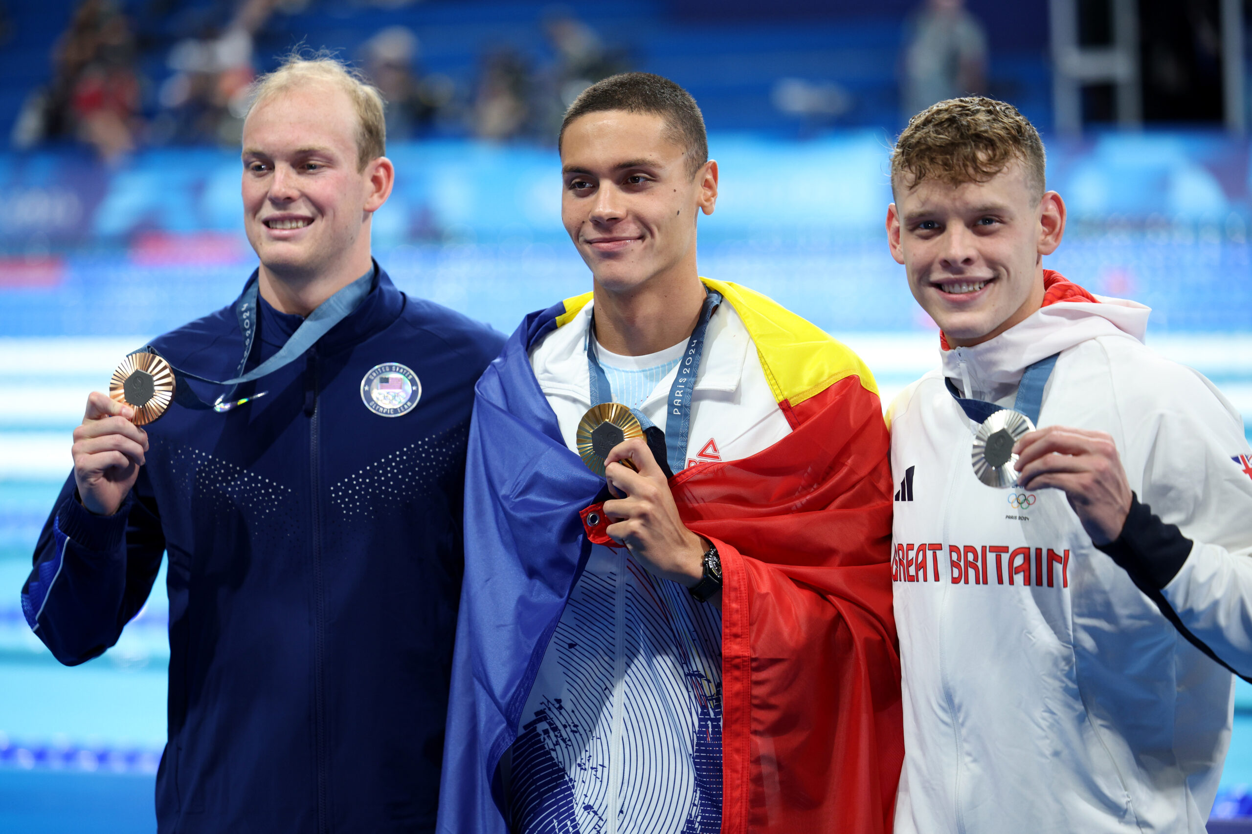 David Popovici, la Jocurile Olimpice - Getty Images