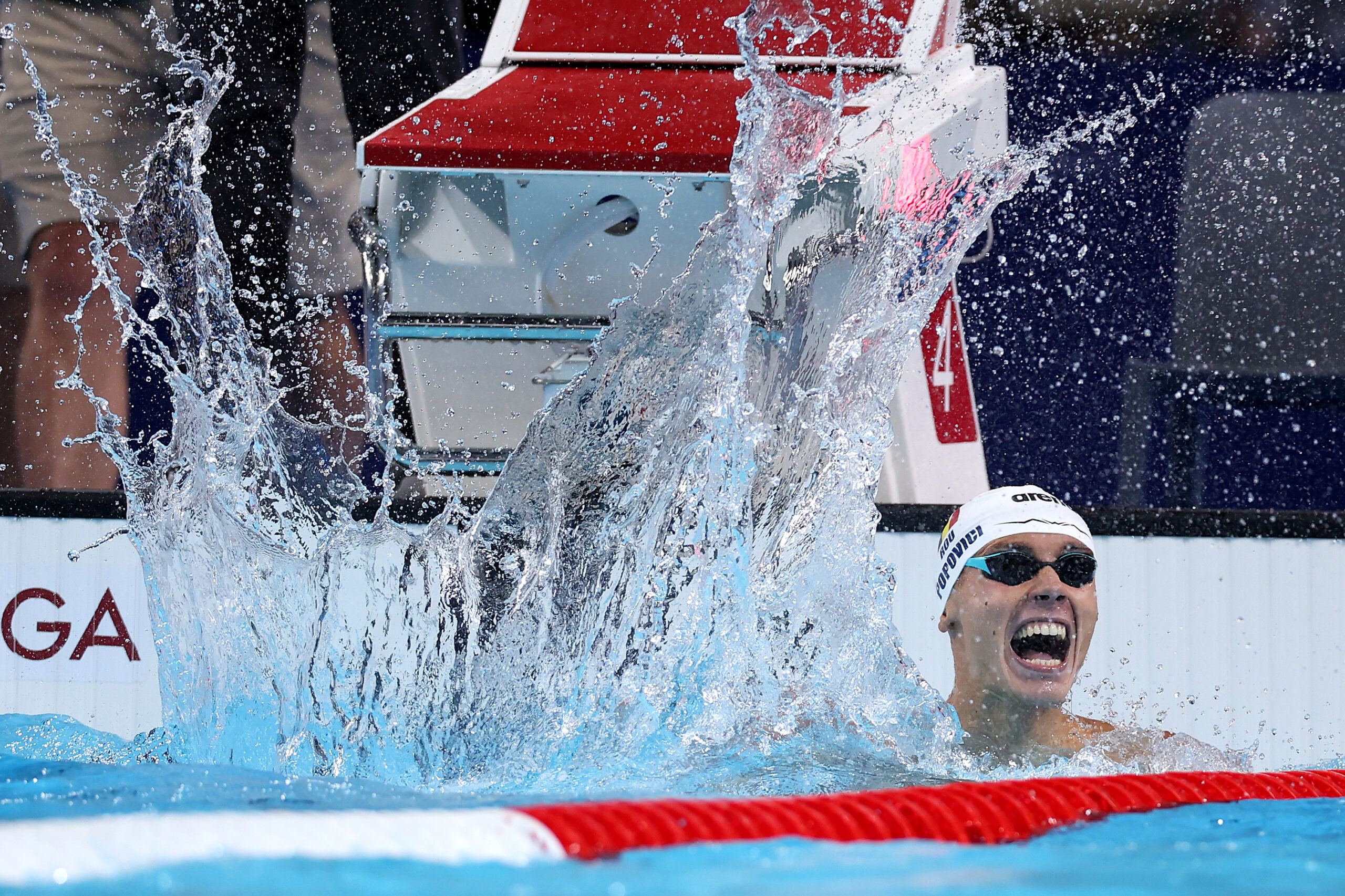 David Popovici, la Jocurile Olimpice - Getty Images