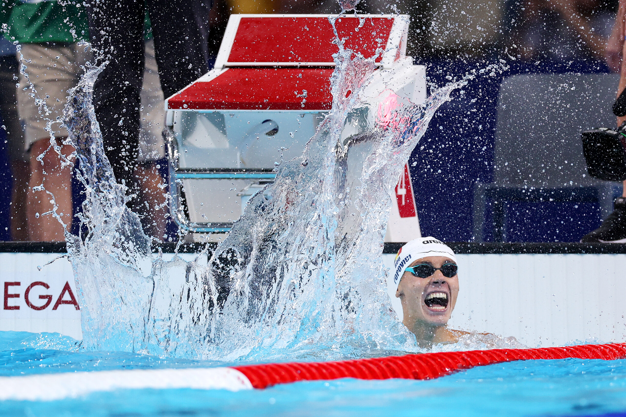 David Popovici, la Jocurile Olimpice - Getty Images