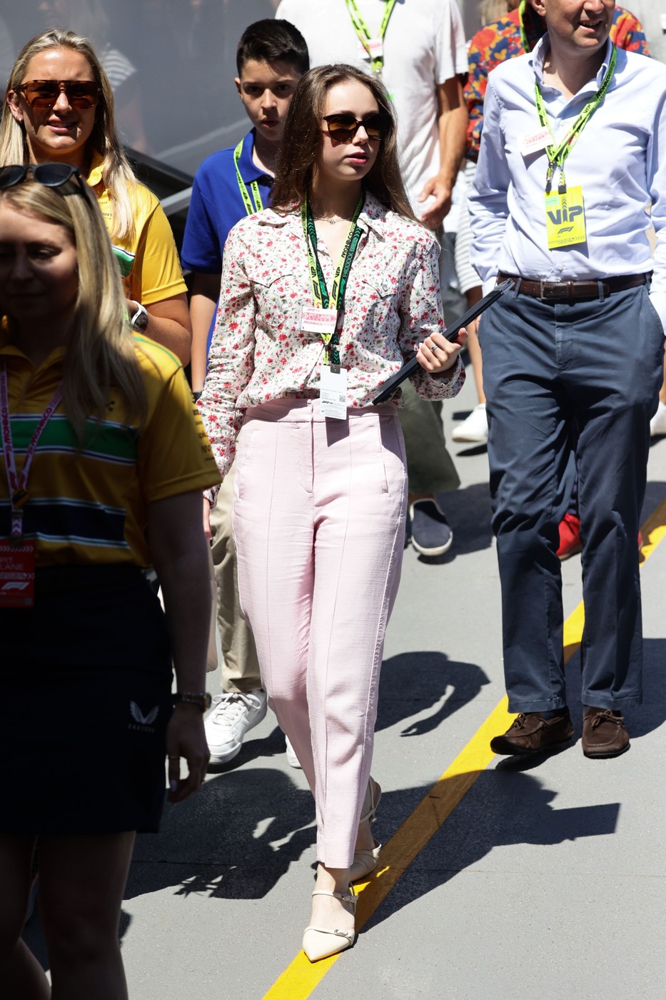 Lily Zneimer before qualifying ahead of the Formula 1 Grand Prix of Monaco at Circuit de Monaco in Monaco on May 25, 2024.
F1 Grand Prix Of Monaco 2024 Practice 3 And Qualifying - 25 May 2024,Image: 876430289, License: Rights-managed, Restrictions: , Model Release: no