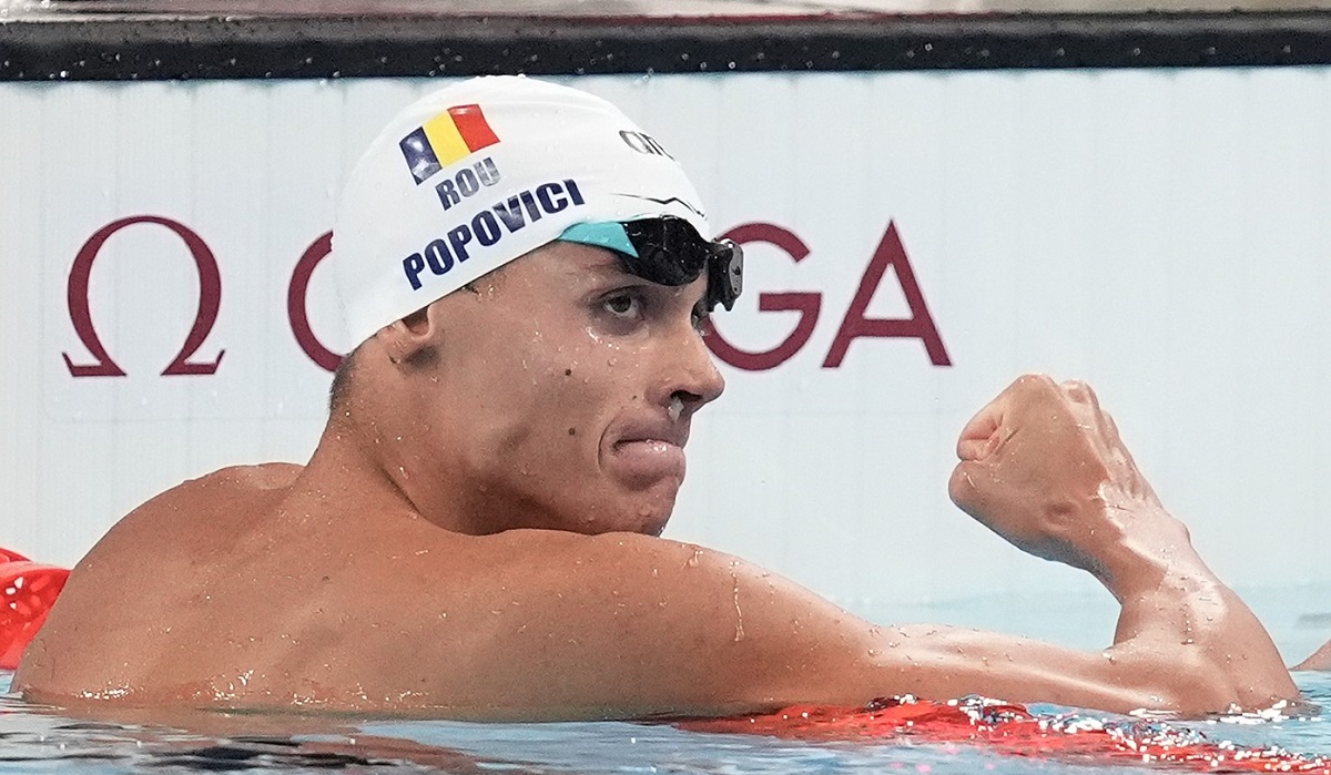 Reacția presei internaționale după ce David Popovici a devenit campion olimpic la Jocurile Olimpice 2024: Este vedeta înotului