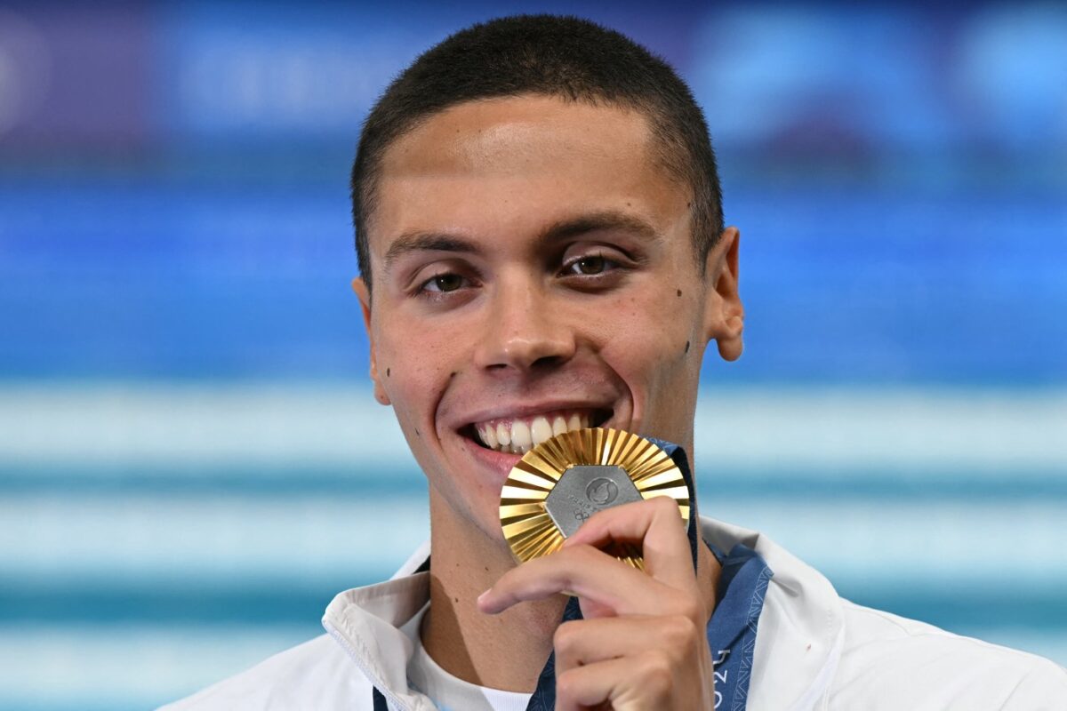 „Nu mi-a păsat de medalie! David Popovici, discurs uriaş cu medalia olimpică de aur la gât: „A fost ca o luptă de câini